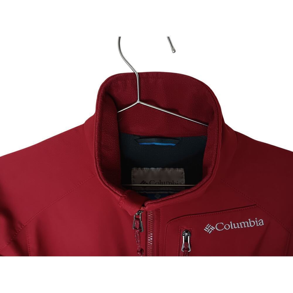 Columbia Red Omni-Shield Softshell Jacket Women’s Small Wind Water Resistant - Picture 8 of 16